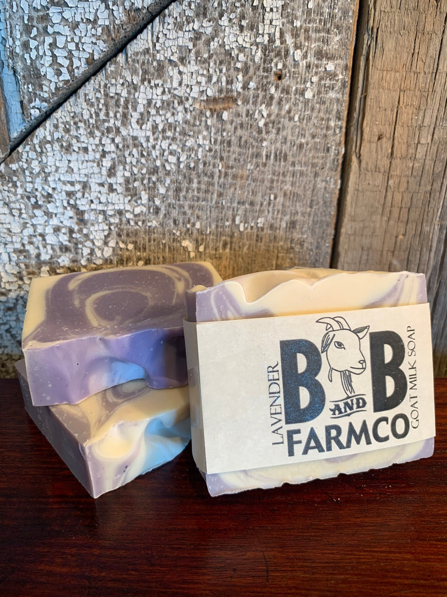 Lavender Goat Milk Soap – B And B Farmco