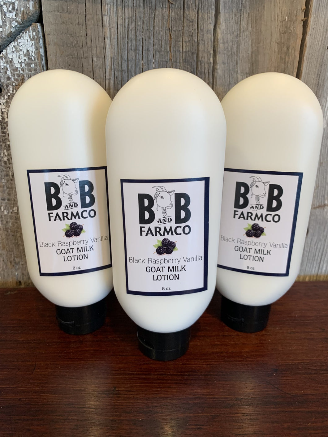 Black Raspberry Vanilla Goat Milk Lotion - 8 oz