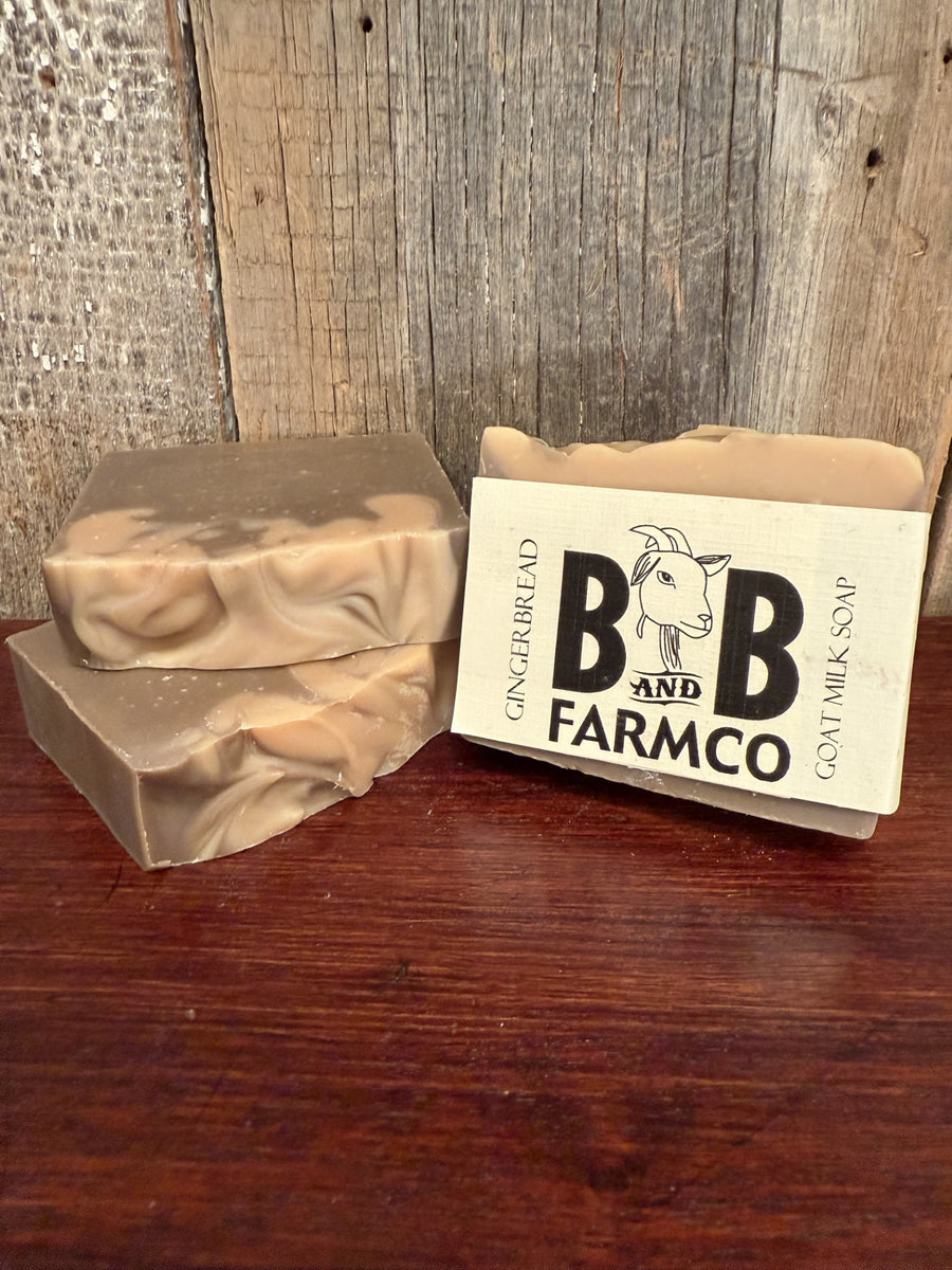 Gingerbread Goat Milk Soap – B and B Farmco