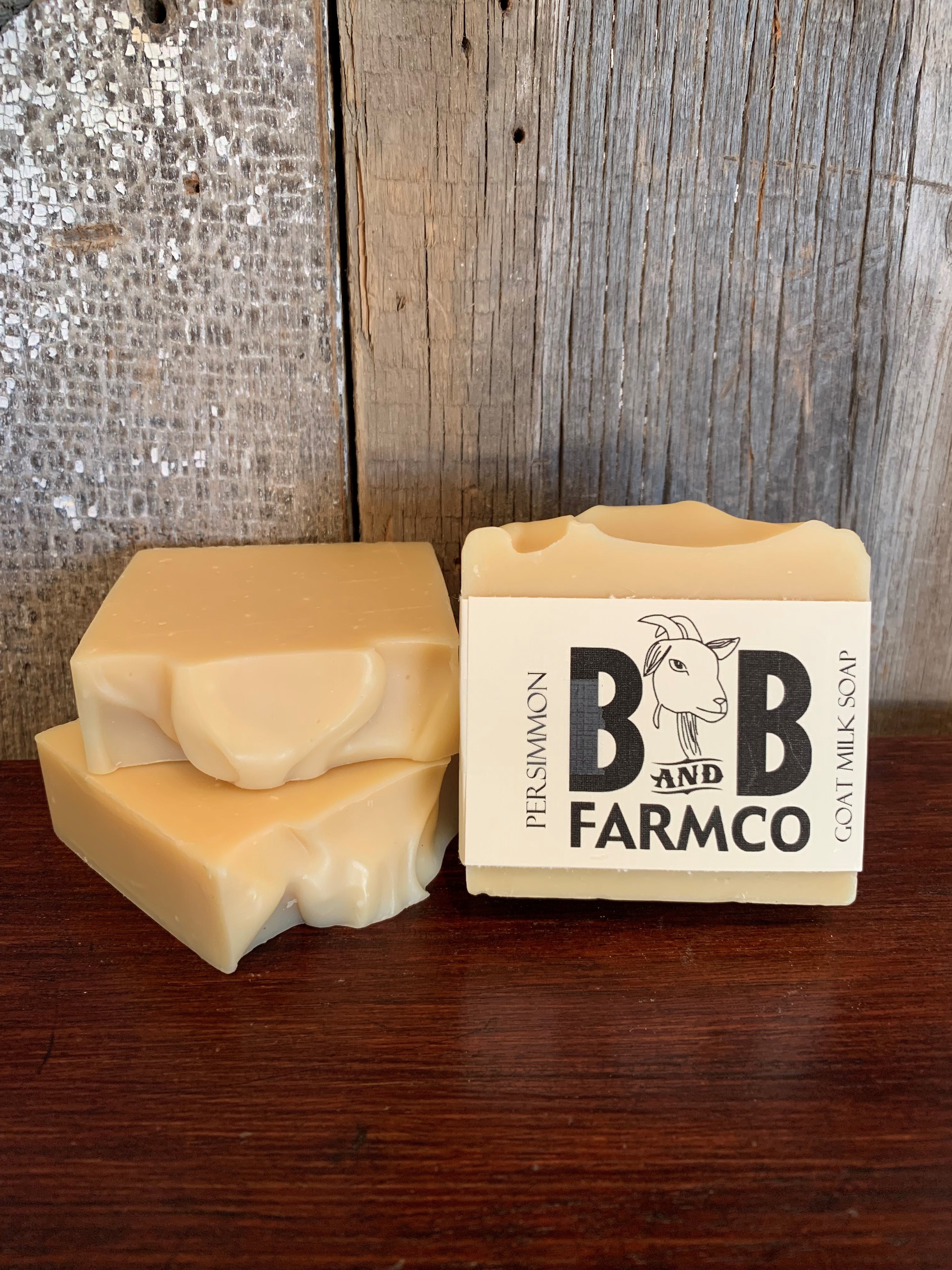 Persimmon Goat Milk Soap – B and B Farmco